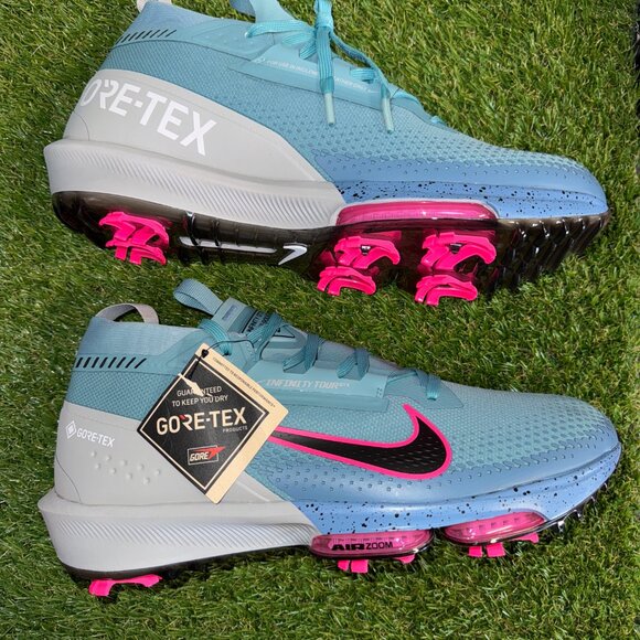Nike Air Zoom Infinity Tour Next% 2 GTX Gore-Tex Mens Golf Shoes FV4897-400 main image 4